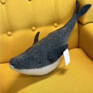 Pottery Barn Wally the whale pillow